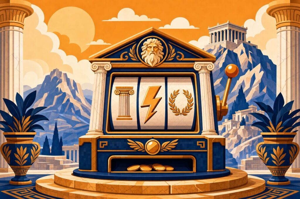 Greek gods on the reels