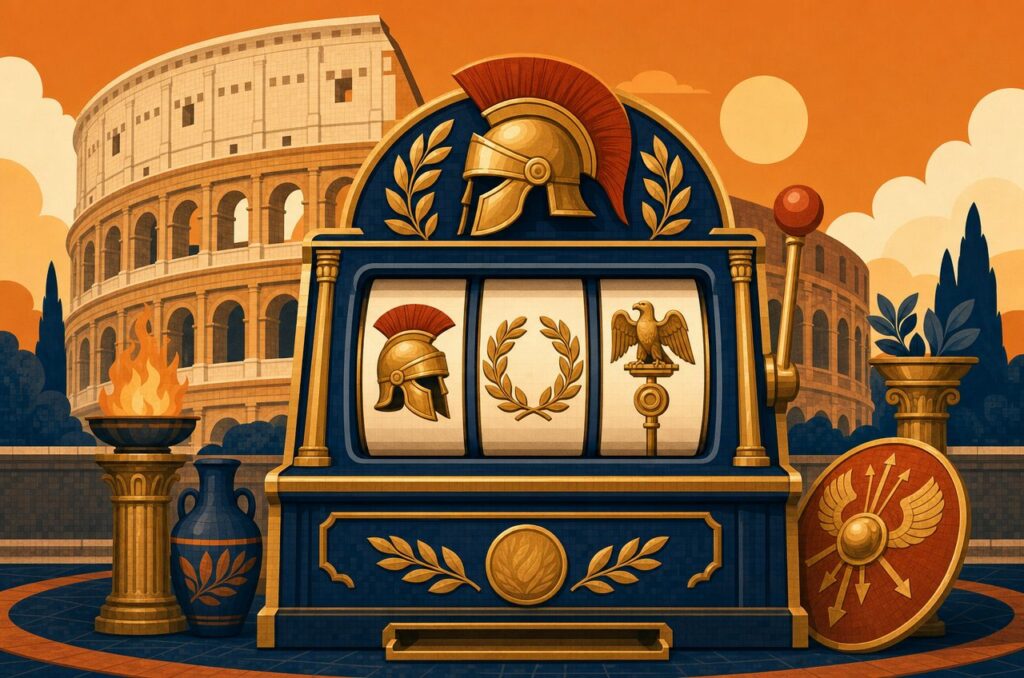 Roman themed games gladiators and reels