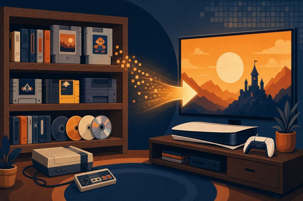 Game preservation keeping games playable